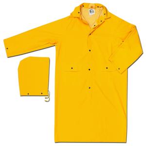 Classic Rain Coats Classic .35Mm Pvc/Polyester 49" Coat Yellow: 611-200Cx2 - classic .35mm pvc/polyester 49" coat yellow Classic Rain Coats Classic .35Mm Pvc/Polyester 49" Coat Yellow: 611-200Cx2 - classic .35mm pvc/polyester 49" coat yellow