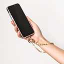 Shell Beaded Phone Wrist Strap Beaded Lanyard for Smartphone Wristlet Strap Phone Bracelet Wrist Lanyard Wristband (Irregular)