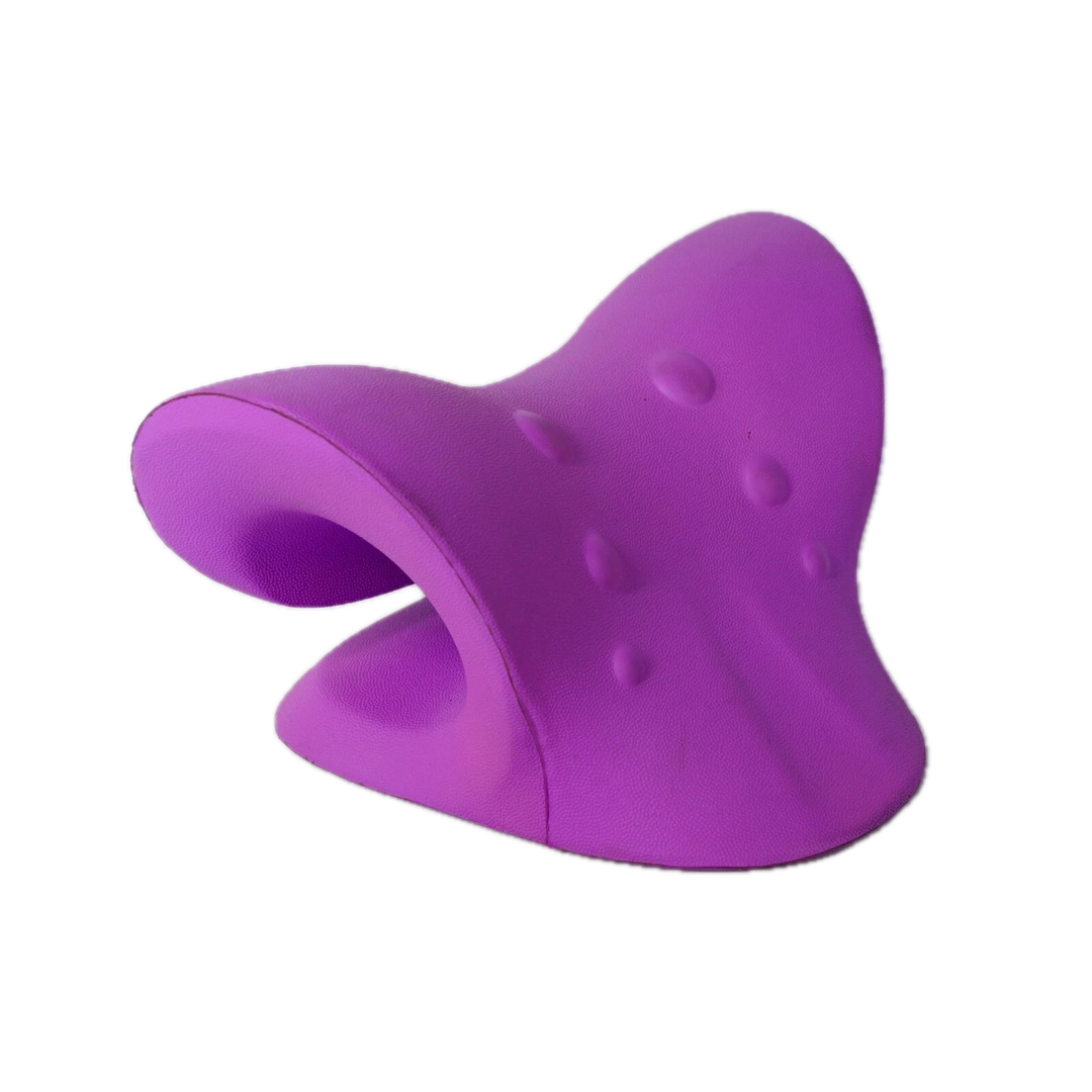 Restcloud Neck Shoulder Relaxer Cervical Traction Device Pain Relief Purple