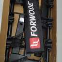 Forwode 4 Bike Hitch Mount Rack, Tiltable Foldable Bicycle Carrier Wobble Free Locking Hitch Quick Release 2-Inch Receiver Black (C-Upgraded version, 4Bike)