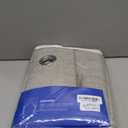 MIULEE 90 Inches Linen Textured Curtains for Bedroom 100% Blackout Thermal Insulated Natural Grommet Room Darkening Curtains & Drapes Luxury Decor for Living Room Nursery 52 x 90 Inch (2 Panels)