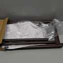 Gonfoam 3-Tier Expandable Shoe Rack,Adjustable Shoe Shelf Storage Organizer Heavy Duty Metal Free Standing Shoe Rack for Entryway Closet Doorway (Bronze)