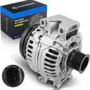 11215 2721540002 Alternator 3.0L 3.5L 2.5L V6 for Mercedes-Benz C230 C280 C300 C350 CLK350 E350 SLK280 SLK300 SLK350 W203 W204 C209 C207 W212 R171 R173 2005-2010, Replaces 115905 0124525054
