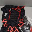 Ninja Costume for Kids with Accessories for Boys Toddler Halloween Costumes Dress Up Birthday Role Play, S