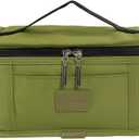 Lunch Box | Portable Insulated Lunch Bag｜Zippered Insulated lunchbox for Women Adults Men | Mini Reusable Lunch bag ｜ Food Bag ｜Leakproof Lunch Box (Green)