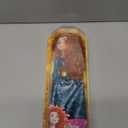 Mattel Disney Princess Merida Doll in Sparkling Fashion with Removable Skirt, Tiara and Shoes, Posable & Collectible, Inspired by Brave Movie, Small