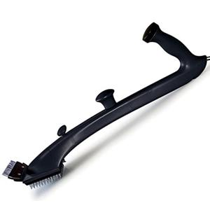 Grill Daddy Pro Made in USA - Ultimate Grill Brush for Outdoor BBQs & Grilling Accessories, Steam Cleaning Power, 22" Handle