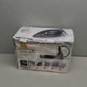 Sundu Steam Iron,40g/min Continuous Steam,44 OZ Removable Tank,Built-In Pump,Ceramic baseplate,Iron Lock For Easy Carry, Steamer Ideal For Home Use (Space Black)