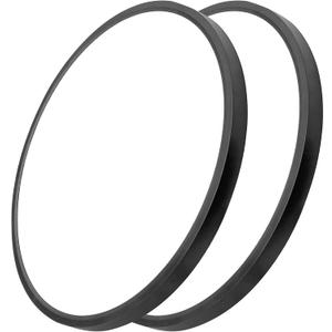 20 Inch Large LED Flush Mount Ceiling Light, 40W,4350LM, 3000K/4000K/6000K CCT Selectable,Black Flat Panel Light Low Profile Ceiling Light Fitures for Hallway, Kitchen, Bedroom, Laundry Room, 2PK