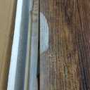 QEEIG Bathroom Floating Shelves for Wall - 15.7" Wall Mounted Shelf Over Toilet Farmhouse Home Decor Display Bookshelf Small 15.7 x 6.7 inch Set of 2, Rustic Brown (008-40BN)