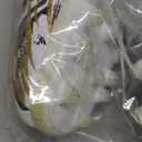 PMKZSES Unisex Adult Soccer Cleats High-Top Soccer Shoes for Outdoor Training Matches Football Cleats for Youth White, 10 Women/8.5 Men