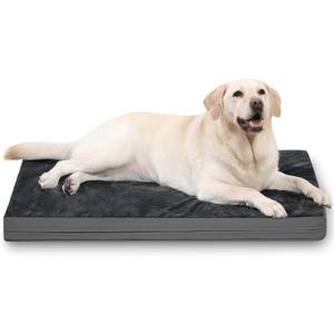 XXXL Dog Bed Waterproof, Washable Large Crate Pad 54" with Removable Cover