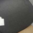 Klear Vu Gripper Omega Non-Slip Windsor Chair Cushions with Skid-Proof Seat Pad for Dining Room, Kitchen, and Office Use, 16x15 Inches, 2 Count (Pack of 1), Black
