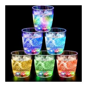 Set of 12 11-oz LED Light-Up Flashing Multi-Color Cola/Juice Party Cups