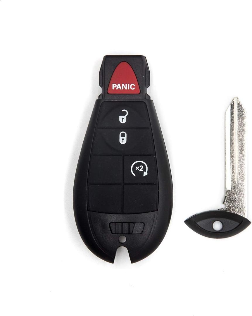 Car Key Fob for 2013 2014 2015 2016 2017 Dodge RAM 1500 2500 3500 Keyless Entry Remote FCC ID: GQ4-53T ,by AUTOKEYMAX (Single)