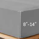 Biloban 2 Pack Hospital Bed Sheets Fitted, 368414 Hospital Bed Sheet Fit for Home & Hospital Care Beds, Shrinkage & Stain Resistant RV Twin Sheets for RV Twin/Bunk Mattress