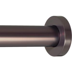 Ivilon Shower Tension Curtain Rod - Adjustable Tension Rod for Shower Curtains, Bathroom, or Windows, Easy to Install, No Drilling Required, Rustproof, Adjustable 24 to 36 Inch Oil Rubbed Bronze ORB