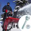 6 Pack Snow Blower Shear Bolts & Nuts Kit for Husqvarna Craftsman Poulan 2 Stage Snow Blowers 570XP,575XP,576XP,Replacement for 580790401,588077501,588077502,Throwers Snow Blower Replacement Parts