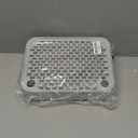 SpaceTime Elevated Cat Litter Mat for Litter Box,Trapping Litter Ramp/Steps for Floor Indoor,Washable Easy Cleaning Cat Pad with Filter Function,Suitable for Kitty & Senior Cats (Grey-Stool Shape)