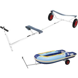 DaisyInner Boat Launching Dolly Trailer Dolly, 395 Lbs Load Capacity