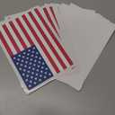 Stickios American Flag Decal - Patriotic Vinyl Bumper Sticker for Cars, Trucks & Vehicle Windows - Made in USA (5.8x3.1 inches) - Classic Flag 12 Pieces