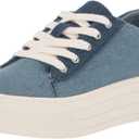 Steve Madden Girl's Studio Sneaker (13 Little Kid, Denim)