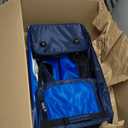 Nautica Wheeled Duffle Travel 30 Inch Large Rolling Lightweight Luggage Bags, Cobalt Blue