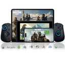 arVin Wireless Gamepad Controller for iPad Pro 13"/Air/Mini/Tablet/iPhone/Android/Switch/PS4/PC with Hall Effect Sensing Joystick/RGB Light/Turbo/Macro Key/6-Axis Gyro/Vibration/Streaming/Cloud Gaming