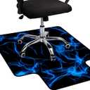 Keepcute Gaming Chair Mat for Hardwood Floor and Carpet - Anti-Slip Office Desk Mat, Floor Protector for Computer and Gaming Room 36"x48"