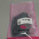 Nebility Womens' Waist Trainer Seamless Round Neck Tummy Control Shapewear Bodysuit (Medium-Large, Black)