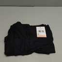 Motherhood Maternity Women's Short Sleeve Crew Neck Nursing Tee Shirt for Breastfeeding with Easy Access (Small, Black)