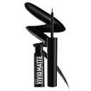 NYX PROFESSIONAL MAKEUP Vivid Matte Liquid Liner, Smear-Resistant Eyeliner with Precise Tip - Black (0.06 Fl Oz (Pack of 1))