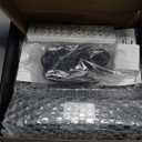 Gueray Portable CD Player, Bluetooth CD Kpop Player for Desktop with HiFi Sound Speaker, FM Radio CD Music Player for Home with Remote Control, Dust Cover, LED Screen, Support AUX/USB, Headphone Jack (Black)