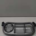 Snack Tray Compatible with UPPAbaby Vista V3/Vista V2/Vista/Cruz V3/Cruz V2/Cruz/RumbleSeat (V2,V2+,V3) Stroller Tray with Lid, Quick Attachment, Folds with Stroller, Dishwasher Safe, Patent Pending