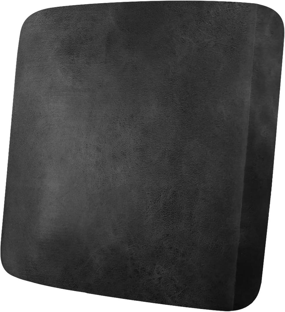 ANARACHON Leather Look Couch Cushion Covers Sofa Seat Slipcovers Sets Couches Furniture Protector for Sectional Armchair Loveseat Pets Kids Stretch Spandex Fabric (1 Cushion Armchair, Dark Grey)