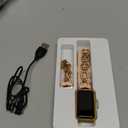 GADIXY Smart Watch,Fitness Tracker Watch 7 Day+ Battery with Heart Rate/Step Counter/Calories/SPO2/Sleep Monitor,IP68 Fitness Smart Watches for Women (Rosegold, 1.47inch)