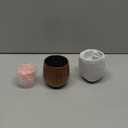 Charred Wooden Bourbon Drinking Glass,Handcrafted Whiskey Glasses for Men,Great Anniversary Birthday Gifts for Men, Him, Dad, Husband, or Brother 10OZ 2 PACK