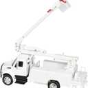 International 4200 Line Maintenance Service Truck White Long Haul Trucker Series 1/43 Diecast Model by New Ray