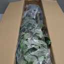 Artificial Ficus Tree, 5ft Tall Silk Fake Ficus Leaves Plant with Basket, Indoor Outdoor Faux Greenery Tree for Home Garden Office House Livingroom Dcor