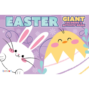 Bunny and Chick Giant Coloring and Activity Book