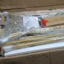 HYSEYY Heavy Duty Clothes Rack, Rolling Clothing Racks With Shelves Load 620 LBS, Double Rod Clothing Racks for Hanging Clothes, Portable& Adjustable Clothes Rack with Wheels Garment Rack,Gold