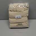 DREAHOTEXTIL 8Pcs Outdoor Cushion Covers, Patio Cushion Covers,Stretch Elastic Slipcovers, Replacement Washable & Reusable Furniture Protector for Patio Couch (Beige,Cover Only) (8Pcs-Solid color)