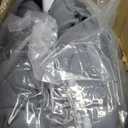 42 in. L x 21 in. W x 4 in. H Outdoor/Indoor Seat/Back Chair Cushion, Set of 2, Gray