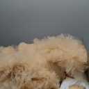 Women's Long Bridal Robes Tulle Lingerie Maternity Bathrobe Photoshoot Illusion Wedding Scarf Party Nightgown (X-Large, Champagne)