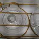 Drink Dispensers for Parties,2 Pack 1 Gallon Beverage Dispenser with Stand,Drink Dispenser With Glass Lid and Stainless Steel Spigot Leak-Proof, Ideal for Lemonade,Juice, Tea, and Party Drinks