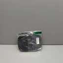 MADHOLLY Compact Waterproof Mini Sling Bag for Women Men  Cossbody Bags Phone Pouch with QuickSpot Orange Lining for Travel, Hiking, Walking, Black