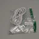 16/3 White Extension Cord 8 FT, Indoor Extension Cord for Laptops, Coffee Makers, Office Home Appliances, 3 Prong Resistant Cable Flexible, 13A 125V 1625W ETL Listed