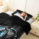 Feelyou Sports Car Comforter Stylish Black Race Car Comforter Set for Kids Boys Girls Extreme Sports Theme Bedding Set Cool Speed Luxury Decor Duvet Quilt with 2 Pillowcases 3Pcs Bedding Queen