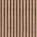 Yunaeon Natural Wood Peel and Stick Wallpaper Wood Slats  17.3"x 120" Tan SelfAdhesive Waterproof Vinyl Removable Wall Paper for Wall Decor Bedroom