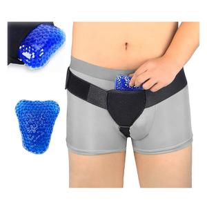 Hernia Belt For Men And Women - Uses Cold And Hot Compresses To Relieve Groin Pain And Prevent Left/Right Inguinal Hernias From Protruding, 1PCS Removable Compression Pads, Fits Scrotum And Femur Pre- Or Post-Surgery, Comfortable And Adjustable (Black 1 Compression Pads, 30-38 in)
